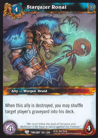 World of Warcraft TCG | Stargazer Ronal - Twilight of the Dragons 124/220 | The Nerd Merchant