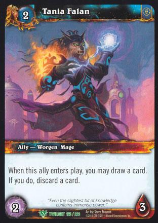 World of Warcraft TCG | Tania Falan - Twilight of the Dragons 125/220 | The Nerd Merchant