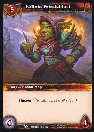 World of Warcraft TCG | Falixia Frizzleblast - Twilight of the Dragons 135/220 | The Nerd Merchant
