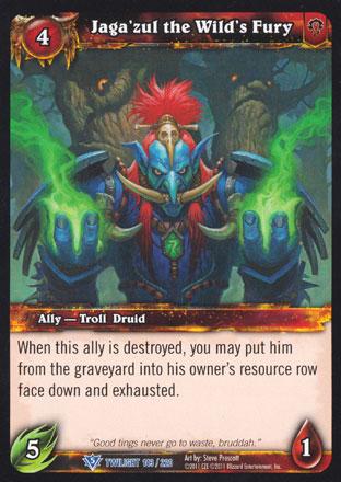 World of Warcraft TCG | Jaga'zul the Wild's Fury - Twilight of the Dragons 143/220 | The Nerd Merchant