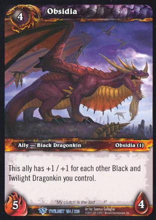 World of Warcraft TCG | Obsidia - Twilight of the Dragons 154/220 | The Nerd Merchant