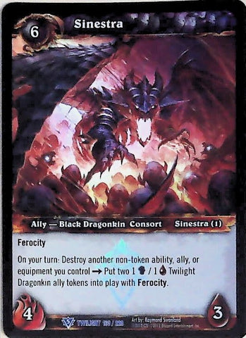 World of Warcraft TCG | Sinestra (Foil) | The Nerd Merchant