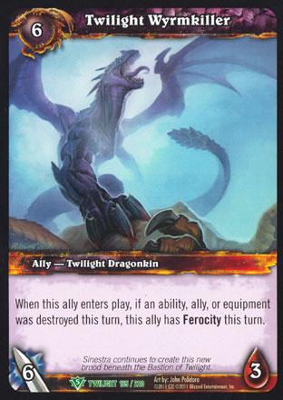 World of Warcraft TCG | Twilight Wyrmkiller - Twilight of the Dragons 165/220 | The Nerd Merchant