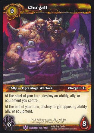 World of Warcraft TCG | Cho'gall - Twilight of the Dragons 174/220 | The Nerd Merchant