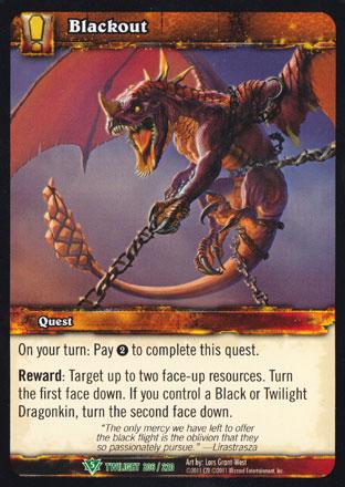 World of Warcraft TCG | Blackout - Twilight of the Dragons 206/220 | The Nerd Merchant