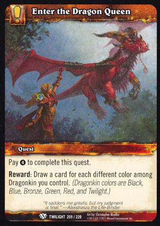 World of Warcraft TCG | Enter the Dragon Queen - Twilight of the Dragons 209/220 | The Nerd Merchant