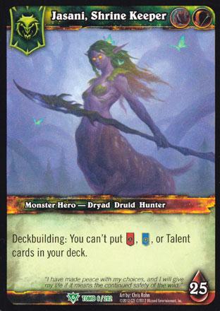 World of Warcraft TCG | Jasani, Shrine Keeper - Tomb of the Forgotten 6/202 | The Nerd Merchant