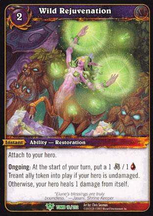 World of Warcraft TCG | Wild Rejuvination - Tomb of the Forgotten 18/202 | The Nerd Merchant