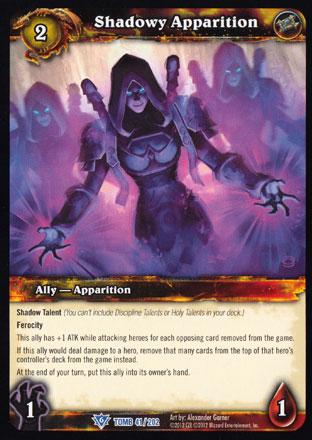 World of Warcraft TCG | Shadowy Apparition - Tomb of the Forgotten 41/202 | The Nerd Merchant