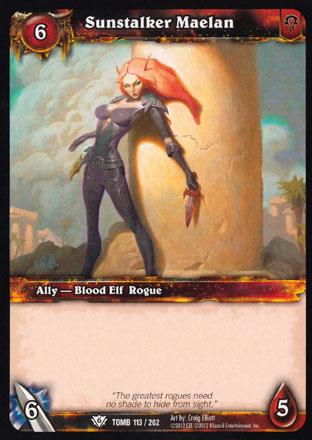 World of Warcraft TCG | Sunstalker Maelan - Tomb of the Forgotten 113/202 | The Nerd Merchant