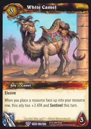 World of Warcraft TCG | White Camel - Tomb of the Forgotten 163/202 | The Nerd Merchant