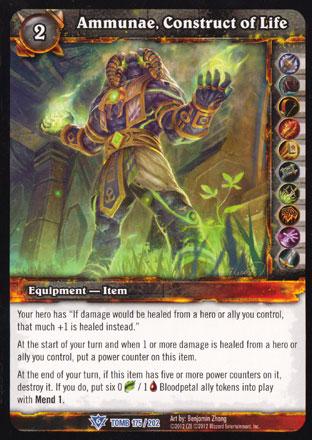 World of Warcraft TCG | Ammunae, Construct of Life - Tomb of the Forgotten 175/202 | The Nerd Merchant