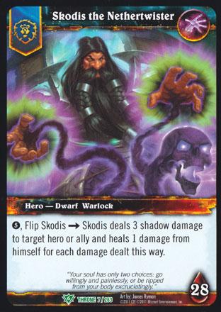 World of Warcraft TCG | Skodis the Nethertwister - Throne of the Tides 7/263 | The Nerd Merchant