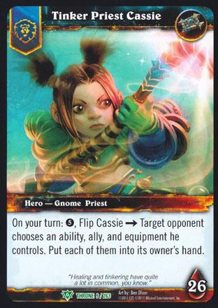 World of Warcraft TCG | Tinker Priest Cassie - Throne of the Tides 9/263 | The Nerd Merchant