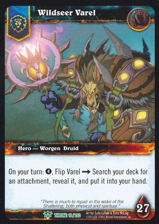 World of Warcraft TCG | Wildseer Varel - Throne of the Tides 10/263 | The Nerd Merchant