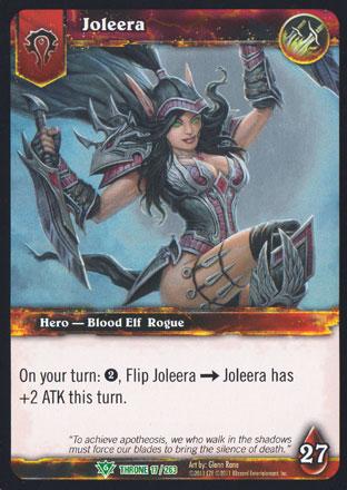 World of Warcraft TCG | Joleera - Throne of the Tides 17/263 | The Nerd Merchant