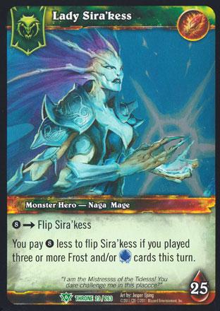 World of Warcraft TCG | Lady Sira'kess - Throne of the Tides 23/263 | The Nerd Merchant