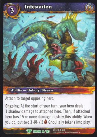 World of Warcraft TCG | Infestation - Throne of the Tides 29/263 | The Nerd Merchant