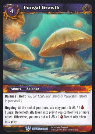 World of Warcraft TCG | Fungal Growth - Throne of the Tides 34/263 | The Nerd Merchant