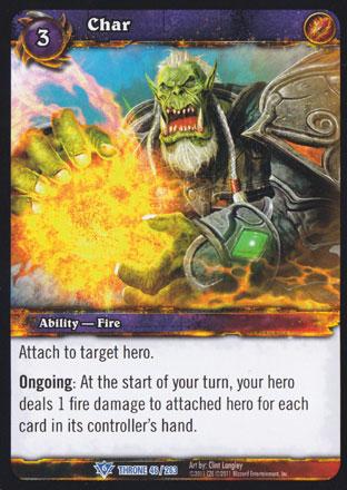 World of Warcraft TCG | Char - Throne of the Tides 46/263 | The Nerd Merchant