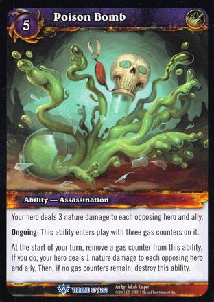 World of Warcraft TCG | Poison Bomb - Throne of the Tides 67/263 | The Nerd Merchant