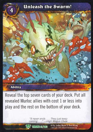 World of Warcraft TCG | Unleash the Swarm! - Throne of the Tides 91/263 | The Nerd Merchant