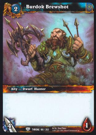 World of Warcraft TCG | Burdok Brewshot - Throne of the Tides 100/263 | The Nerd Merchant