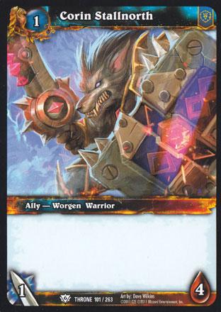 World of Warcraft TCG | Corin Stallnorth - Throne of the Tides 101/263 | The Nerd Merchant