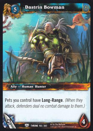 World of Warcraft TCG | Dastrin Bowman - Throne of the Tides 102/263 | The Nerd Merchant