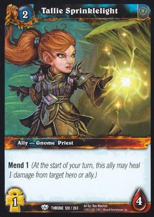 World of Warcraft TCG | Tallie Sprinklelight - Throne of the Tides 128/263 | The Nerd Merchant