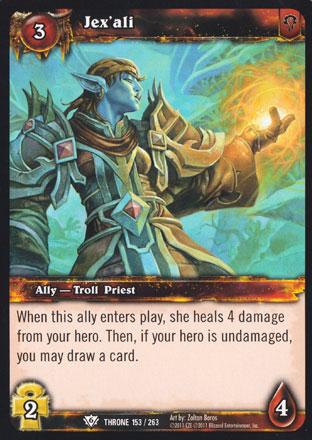 World of Warcraft TCG | Jex'ali - Throne of the Tides 153/263 | The Nerd Merchant