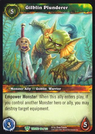 World of Warcraft TCG | Gilblin Plunderer - Throne of the Tides 180/263 | The Nerd Merchant