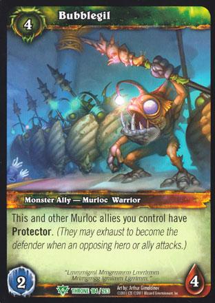 World of Warcraft TCG | Bubblegil - Throne of the Tides 184/263 | The Nerd Merchant