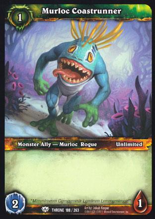 World of Warcraft TCG | Murloc Coastrunner - Throne of the Tides 188/263 | The Nerd Merchant