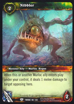 World of Warcraft TCG | Nibbler - Throne of the Tides 189/263 | The Nerd Merchant