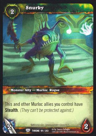 World of Warcraft TCG | Snurky - Throne of the Tides 191/263 | The Nerd Merchant