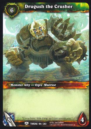 World of Warcraft TCG | Drugush the Crusher - Throne of the Tides 194/263 | The Nerd Merchant