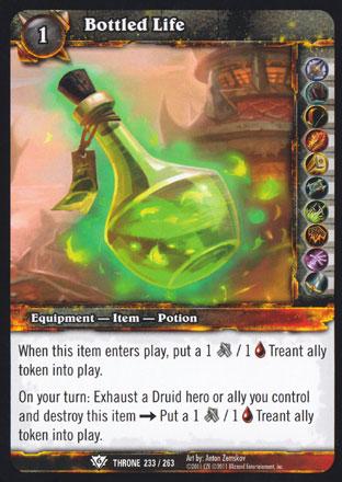 World of Warcraft TCG | Bottled Life - Throne of the Tides 233/263 | The Nerd Merchant