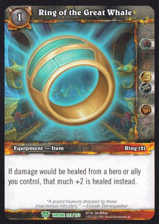 World of Warcraft TCG | Ring of the Great Whale - Throne of the Tides 241/263 | The Nerd Merchant