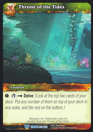 World of Warcraft TCG | Throne of the Tides - Throne of the Tides 263/263 | The Nerd Merchant