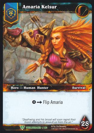 World of Warcraft TCG | Amaria Kelsur - Worldbreaker 1/270 | The Nerd Merchant