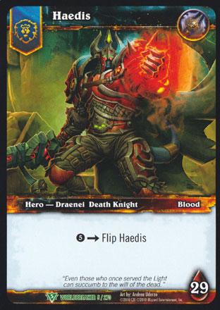 World of Warcraft TCG | Haedis - Worldbreaker 5/270 | The Nerd Merchant