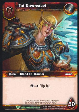 World of Warcraft TCG | Jai Dawnsteel - Worldbreaker 13/270 | The Nerd Merchant