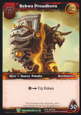 World of Warcraft TCG | Rekwa Proudhorn - Worldbreaker 16/270 | The Nerd Merchant