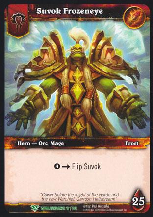 World of Warcraft TCG | Suvok Frozeneye - Worldbreaker 17/270 | The Nerd Merchant