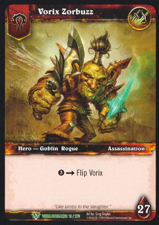 World of Warcraft TCG | Vorix Zorbuzz - Worldbreaker 19/270 | The Nerd Merchant