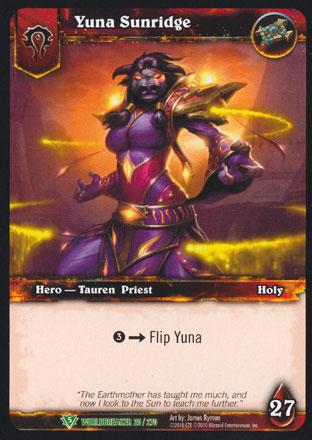 World of Warcraft TCG | Yuna Sunridge - Worldbreaker 20/270 | The Nerd Merchant