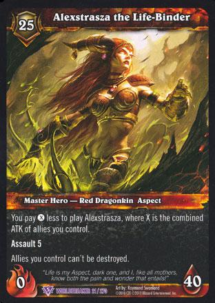 World of Warcraft TCG | Alexstrasza the Life-Binder - Worldbreaker 21/270 | The Nerd Merchant