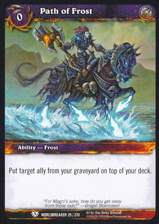 World of Warcraft TCG | Path of Frost - Worldbreaker 29/270 | The Nerd Merchant