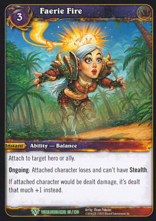 World of Warcraft TCG | Faerie Fire - Worldbreaker 35/270 | The Nerd Merchant